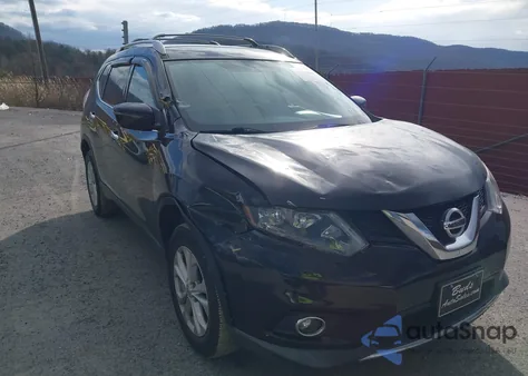 2016 Nissan Rogue Sv from USA, damaged, VIN KNMAT2MV3GP698974